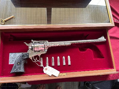 COLT SINGLE ACTION NED BUNTLINE COMMEMORATIVE REVOLVER 45LC WITH DISPLAY ~ SALE $2650.00 ~ - Image 6 of 13