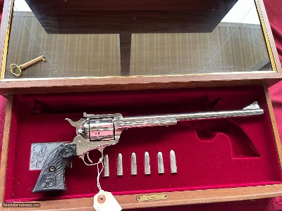COLT SINGLE ACTION NED BUNTLINE COMMEMORATIVE REVOLVER 45LC WITH DISPLAY ~ SALE $2650.00 ~ - Image 5 of 13