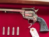 COLT SINGLE ACTION NED BUNTLINE COMMEMORATIVE REVOLVER 45LC WITH DISPLAY - 3 of 13