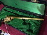RARE - COLT SAA WYATT EARP BUNTLINE SPECIAL IN GOLD - ONLY 150 MADE !! - 16 of 17
