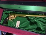 RARE - COLT SAA WYATT EARP BUNTLINE SPECIAL IN GOLD - ONLY 150 MADE !! - 9 of 17