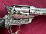 U.S.F.A. SINGE ACTION ARMY REVOLVER
44 SPECIAL - CUSTOM ENGRAVED - BUFFALO HORN GRIPS - 4 of 21