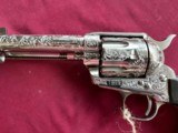 U.S.F.A. SINGE ACTION ARMY REVOLVER  44 SPECIAL / 44 RUSSIAN- CUSTOM ENGRAVED - BUFFALO HORN GRIPS - 6 of 18