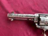 U.S.F.A. SINGE ACTION ARMY REVOLVER  44 SPECIAL / 44 RUSSIAN- CUSTOM ENGRAVED - BUFFALO HORN GRIPS - 7 of 18