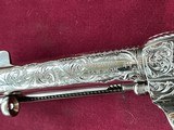 U.S.F.A. SINGE ACTION ARMY REVOLVER  44 SPECIAL / 44 RUSSIAN- CUSTOM ENGRAVED - BUFFALO HORN GRIPS - 18 of 18