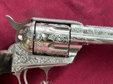 U.S.F.A. SINGE ACTION ARMY REVOLVER  44 SPECIAL / 44 RUSSIAN- CUSTOM ENGRAVED - BUFFALO HORN GRIPS - 3 of 18