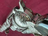 U.S.F.A. SINGE ACTION ARMY REVOLVER  44 SPECIAL / 44 RUSSIAN- CUSTOM ENGRAVED - BUFFALO HORN GRIPS - 13 of 18