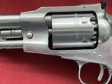 RUGER OLD ARMY STAINLESS REVOLVER 44 CALIBER PERCUSSION 7 1/2