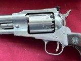 RUGER OLD ARMY STAINLESS REVOLVER 44 CALIBER PERCUSSION 7 1/2
