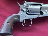 RUGER OLD ARMY STAINLESS REVOLVER 44 CALIBER PERCUSSION 7 1/2