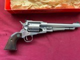 RUGER OLD ARMY STAINLESS REVOLVER 44 CALIBER PERCUSSION 7 1/2
