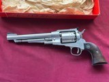 RUGER OLD ARMY STAINLESS REVOLVER 44 CALIBER PERCUSSION 7 1/2