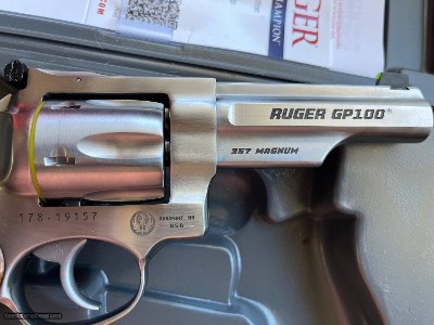 SALE $865.00 ~ RUGER GP100 MATCH CHAMPION REVOLVER 357 MAGNUM - Image 7 of 13