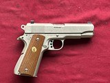 COLT SERIES 70 1911 SEMI AUTOPISTO SATIN NICKLE 45ACP - 1 of 13
