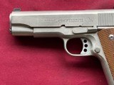 COLT SERIES 70 1911 SEMI AUTOPISTO SATIN NICKLE 45ACP - 2 of 13