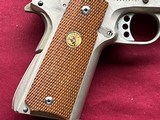 COLT SERIES 70 1911 SEMI AUTOPISTO SATIN NICKLE 45ACP - 8 of 13