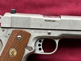 COLT SERIES 70 1911 SEMI AUTOPISTO SATIN NICKLE 45ACP - 7 of 13