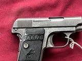COLT MODEL 1908 VEST POCKET SEMI AUTO PISTOL 25ACP ~ SER# 45 ~ - 3 of 7