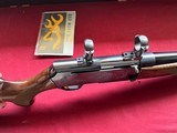 BEGLIUM BROWNING SAFARI MKII SEMI AUTO RIFLE 308 WIN - 3 of 19