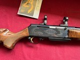 BEGLIUM BROWNING SAFARI MKII SEMI AUTO RIFLE 308 WIN - 1 of 19