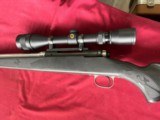 SAVAGE MODEL 12 BOLT ACTION RIFLE 223 STAINLESS- FLUTED HEAVY BARREL - 6 of 14