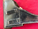 WWII GERMAN P38 HARDSHELL HOLSTER 1940 WaA757 - 4 of 7