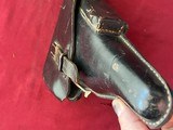 WWII GERMAN P38 HARDSHELL HOLSTER 1940 WaA757 - 5 of 7
