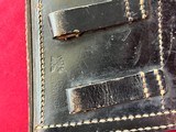 WWII GERMAN P38 HARDSHELL HOLSTER 1940 WaA757 - 2 of 7