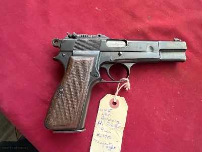 sale $3200.00 ~ WWII GERMAN NAZI BROWNING HI POWER 9MM W/ TANGANT SIGHT - Image 2 of 18