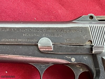 sale $3200.00 ~ WWII GERMAN NAZI BROWNING HI POWER 9MM W/ TANGANT SIGHT - Image 10 of 18