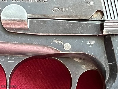 sale $3200.00 ~ WWII GERMAN NAZI BROWNING HI POWER 9MM W/ TANGANT SIGHT - Image 11 of 18