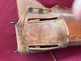 WWII U.S. MILITARY 1911A1 HOLSTER
MADE BY FINK - 4 of 6