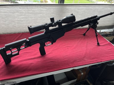BARRETT MRAD RIFLE 2 BARREL SET 6.5 CREEDMOR / 338 LAPUA ~ NIGHTFORCE SCOPE