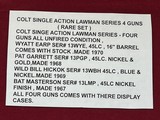 COLT SINGLE ACTION ARMY REVOLVER LAWMAN SERIES ~ WILD BILL HICKOK ~
45LC MADE IN 1969 - 9 of 10