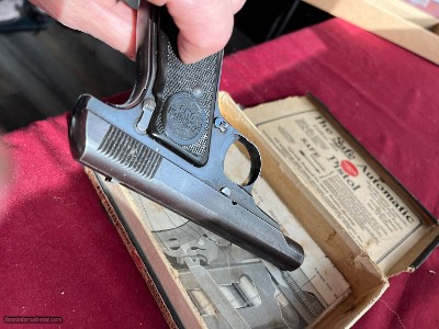 REMINGTON MODEL 51 SEMI AUTO PISTOL 380 ACP WITH BOX - Image 6 of 17