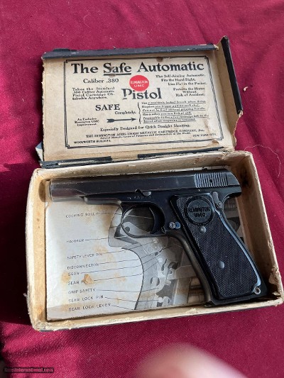 REMINGTON MODEL 51 SEMI AUTO PISTOL 380 ACP WITH BOX - Image 7 of 17