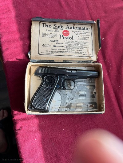 REMINGTON MODEL 51 SEMI AUTO PISTOL 380 ACP WITH BOX - Image 2 of 17