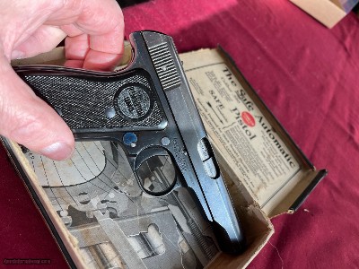 REMINGTON MODEL 51 SEMI AUTO PISTOL 380 ACP WITH BOX - Image 4 of 17