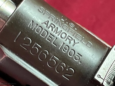 sale $ 3900.00 ~ U.S. SPRINGFIELD MODEL 1903 NRA NATIONAL MATCH RIFLE 30-06 ~ STAR GAUGE BARREL ~ - Image 4 of 25