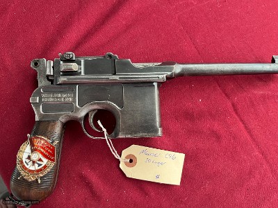 WAFFENFABRIK MAUSER C96 BROOMHANDLE PISTOL 7.63mm