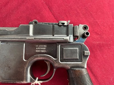WAFFENFABRIK MAUSER C96 BROOMHANDLE PISTOL 7.63mm - Image 7 of 16