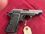 WWII WALTHER PP SEMI AUTO WARTIME PISTOL 32ACP - 6 of 17