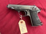 WWII WALTHER PP SEMI AUTO WARTIME PISTOL 32ACP - 1 of 17