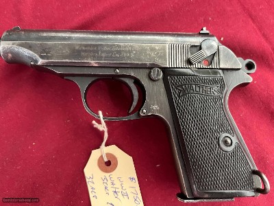 WWII WALTHER PP SEMI AUTO WARTIME PISTOL 32ACP ~ Sale $1500.00 - Image 3 of 17