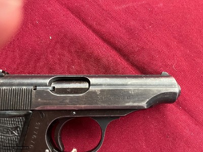 WWII WALTHER PP SEMI AUTO WARTIME PISTOL 32ACP ~ Sale $1500.00 - Image 7 of 17