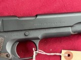 WWII COLT MILITARY 1911A1 SEMI AUTO PISTOL 45ACP MADE IN 1944 - 9 of 15