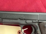 WWII COLT MILITARY 1911A1 SEMI AUTO PISTOL 45ACP MADE IN 1944 - 10 of 15