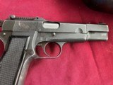 BROWNING FN HI POWER CANADIAN INGLIS SEMI AUTO PISTOL 9MM WITH STOCK - 4 of 24