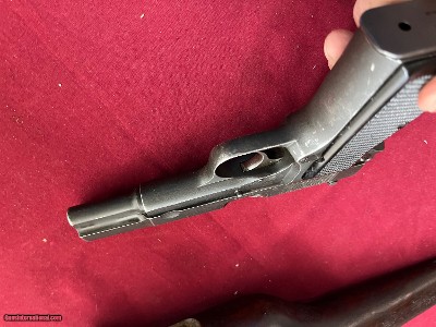 BROWNING FN HI POWER CANADIAN INGLIS SEMI AUTO PISTOL 9MM WITH STOCK - Image 14 of 24