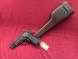 BROWNING FN HI POWER CANADIAN INGLIS SEMI AUTO PISTOL 9MM WITH STOCK - 2 of 24
